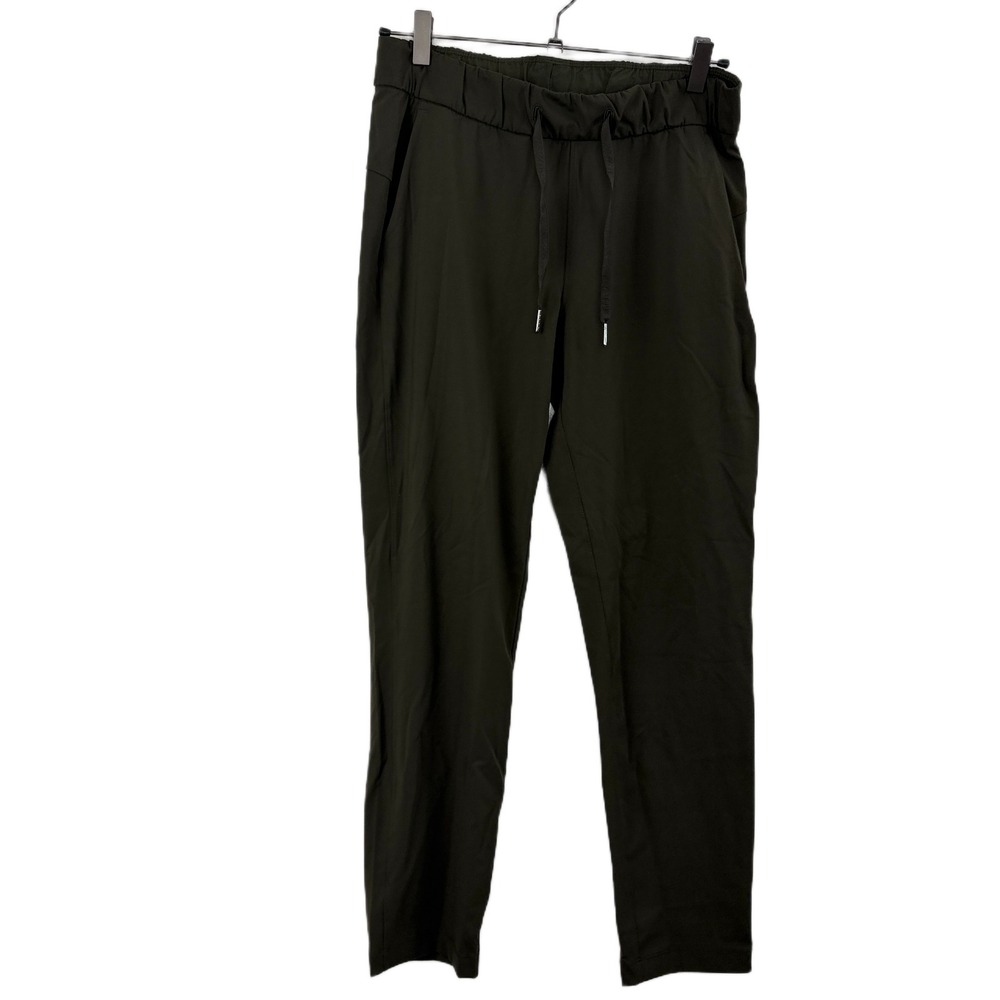 Lululemon On The Fly Jogger Pants Womens Size 6 Green Run Jog Athletic Tapered